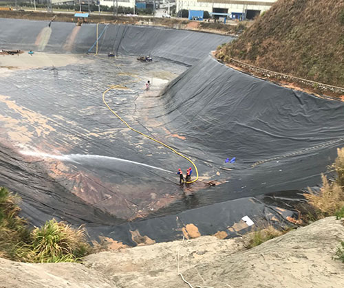 万盛废水池清理